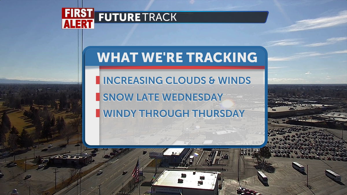 Tracking snow and wind into tonight and tomorrow - LocalNews8.com