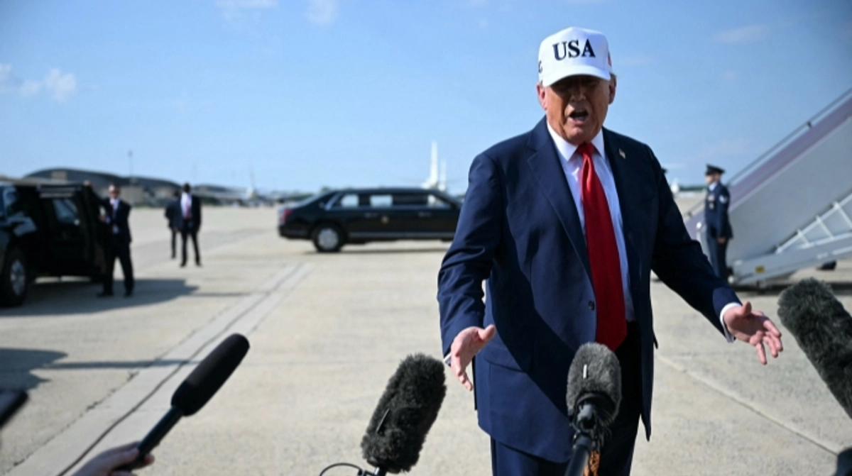 Trump promises it "will be hit very hard" during a day