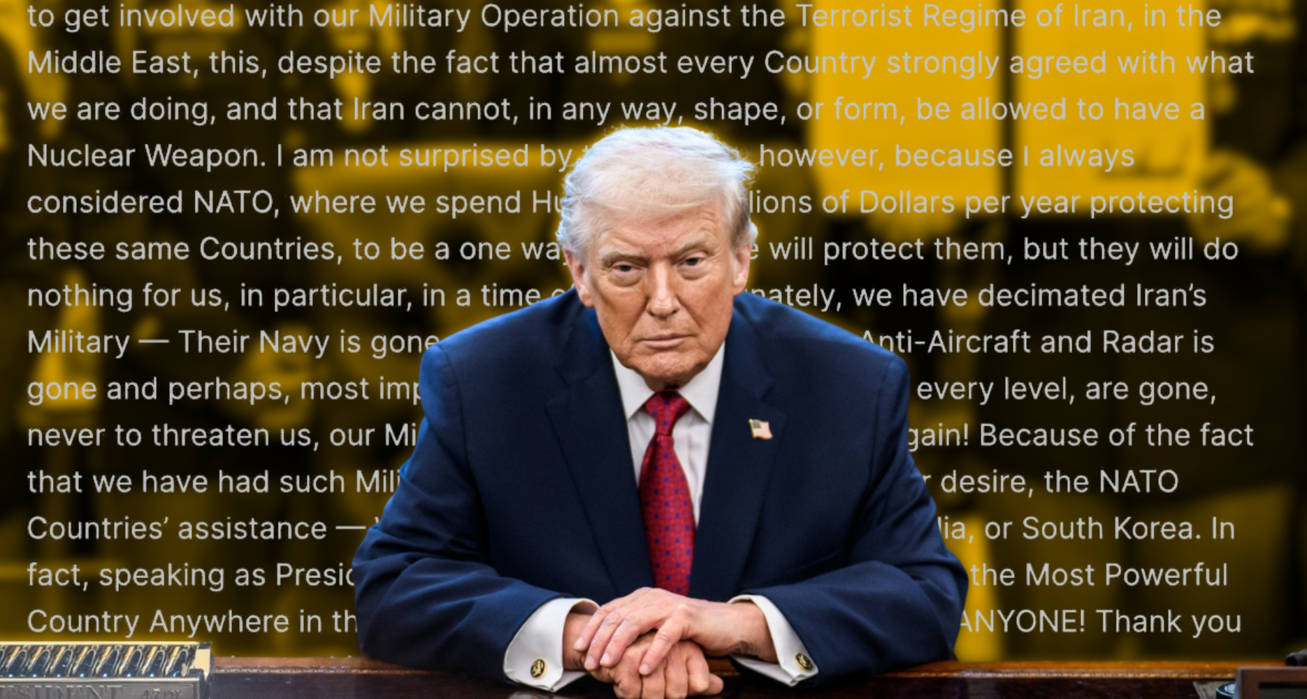 Trump rejects allied support in Hormuz as pressure shifts to Seoul