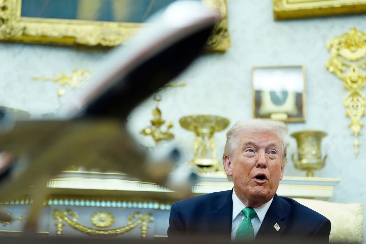 Trump says US allies should take responsibility for Strait of Hormuz once Iranian regime "finished off"