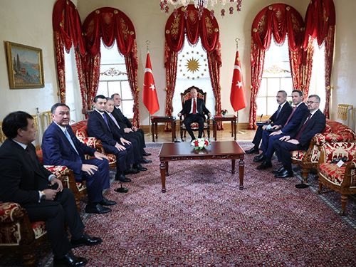 Turkish President receives Foreign Ministers of OTS states