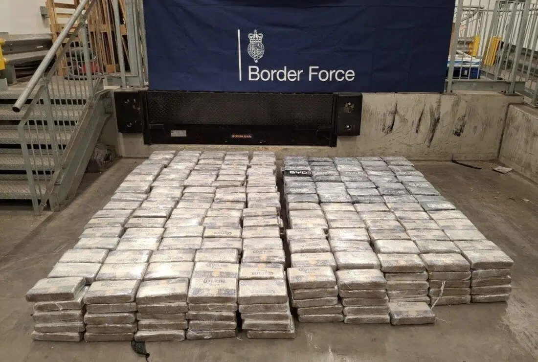 UK Seizes Nearly a Ton of Cocaine Coming from Nicaragua