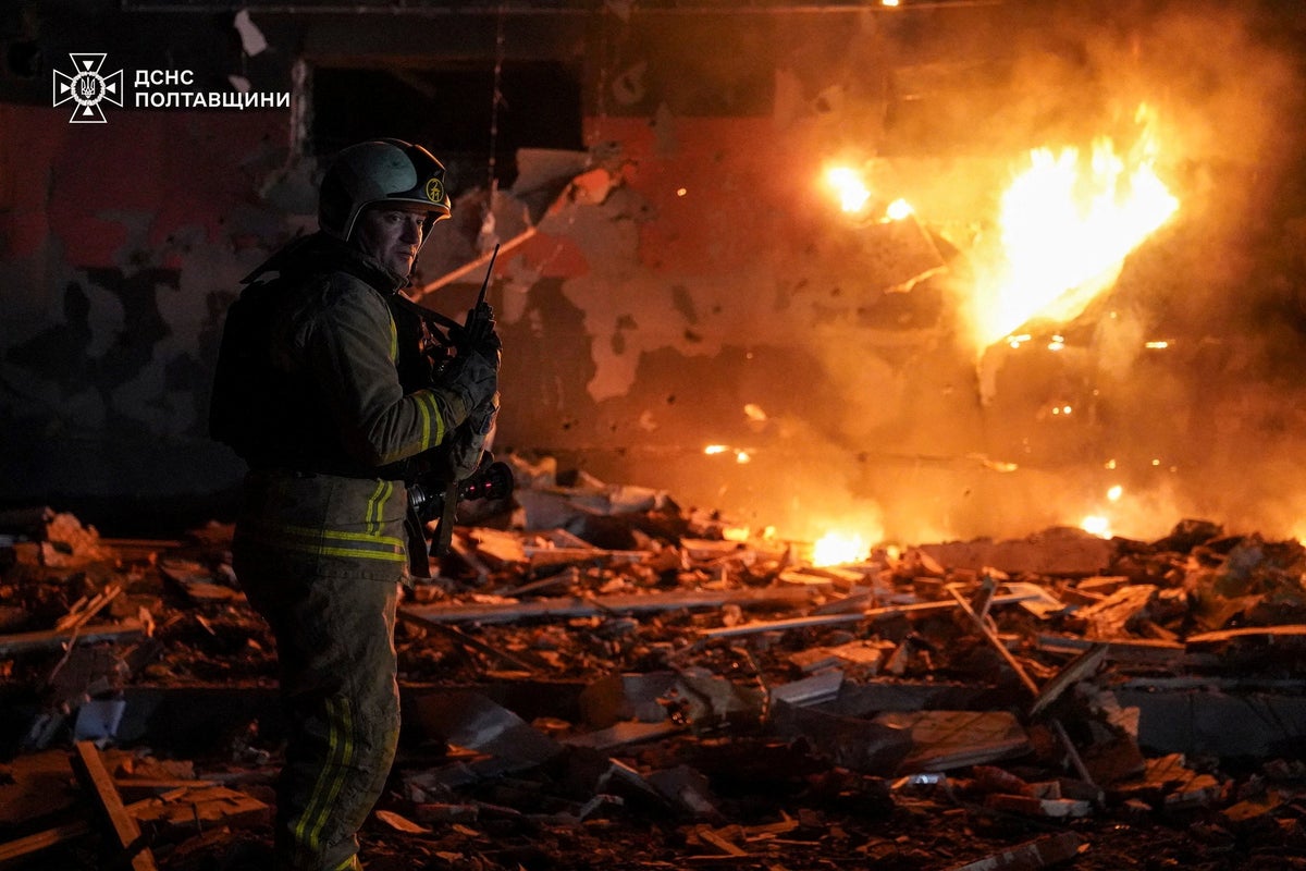 Ukraine-Russia war latest: Massive wave of Russian strikes leaves five dead in Ukraine