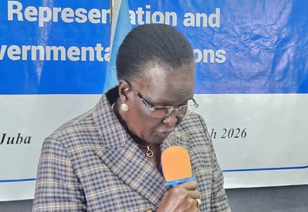 VP Nyandeng urges open dialogue as “key to stability” for 2026 elections