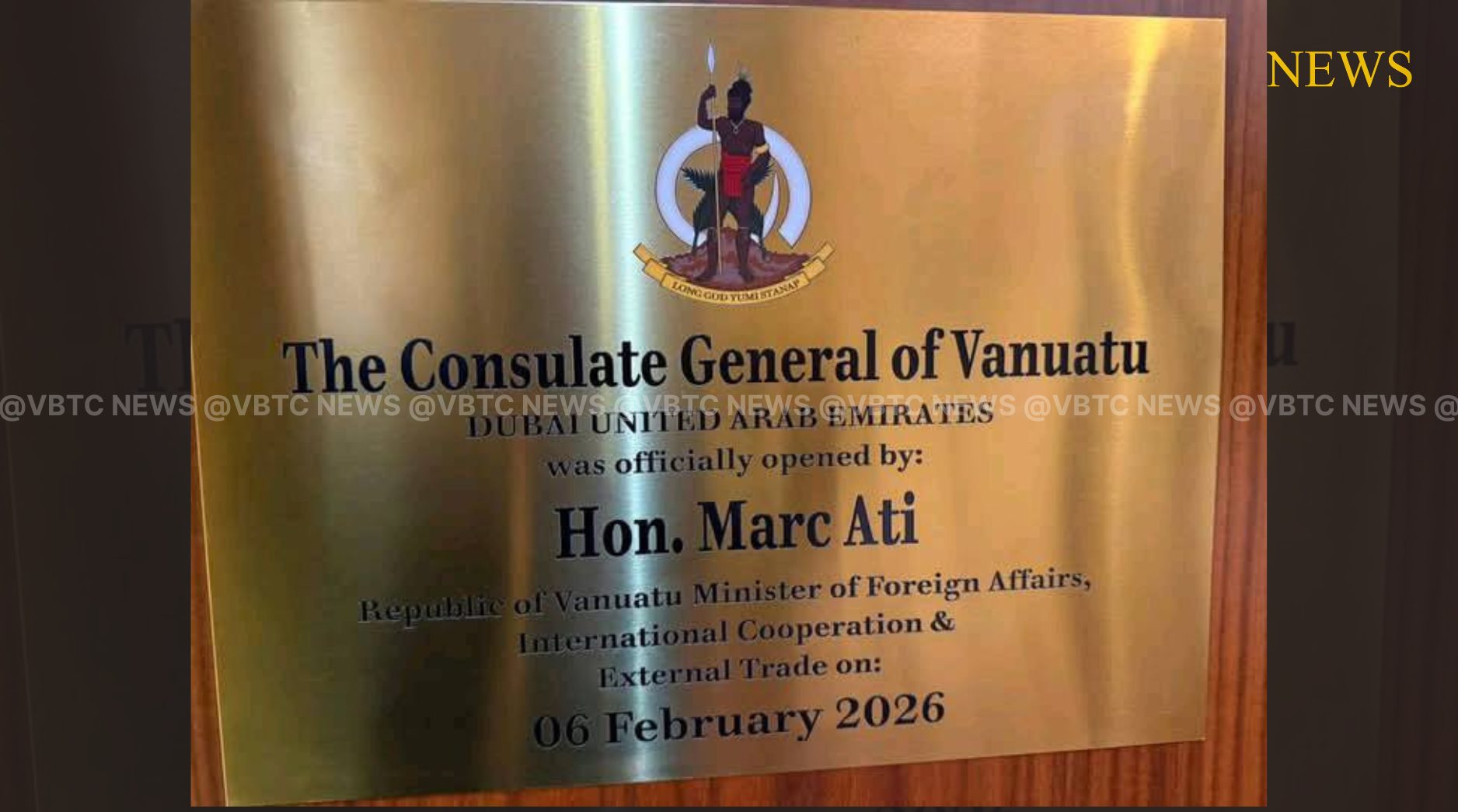 Vanuatu Consulate Staff in Dubai Advised to Stay Home Amid Middle East Conflict