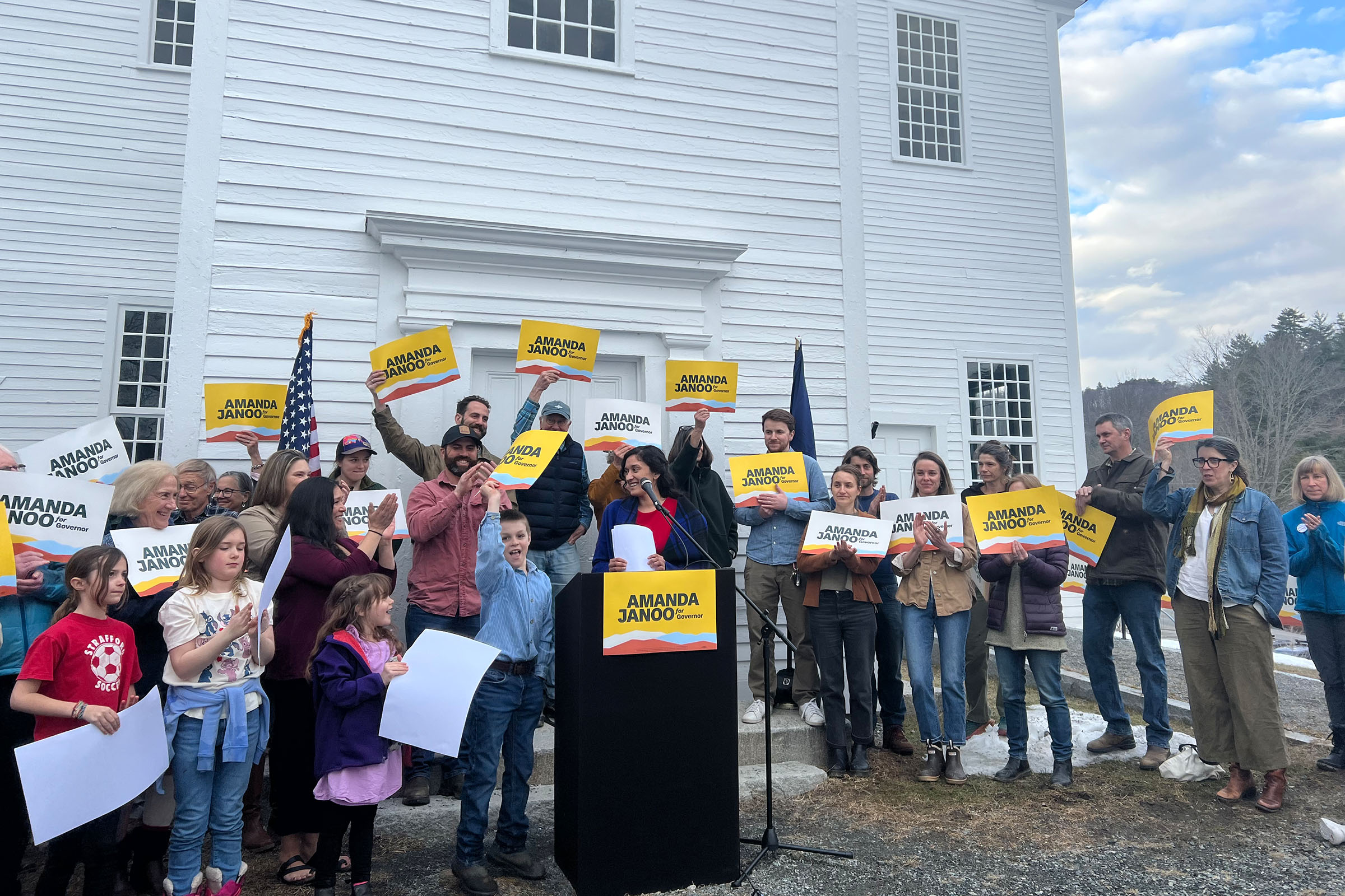 Vermont Democrat launches campaign for governor in Strafford