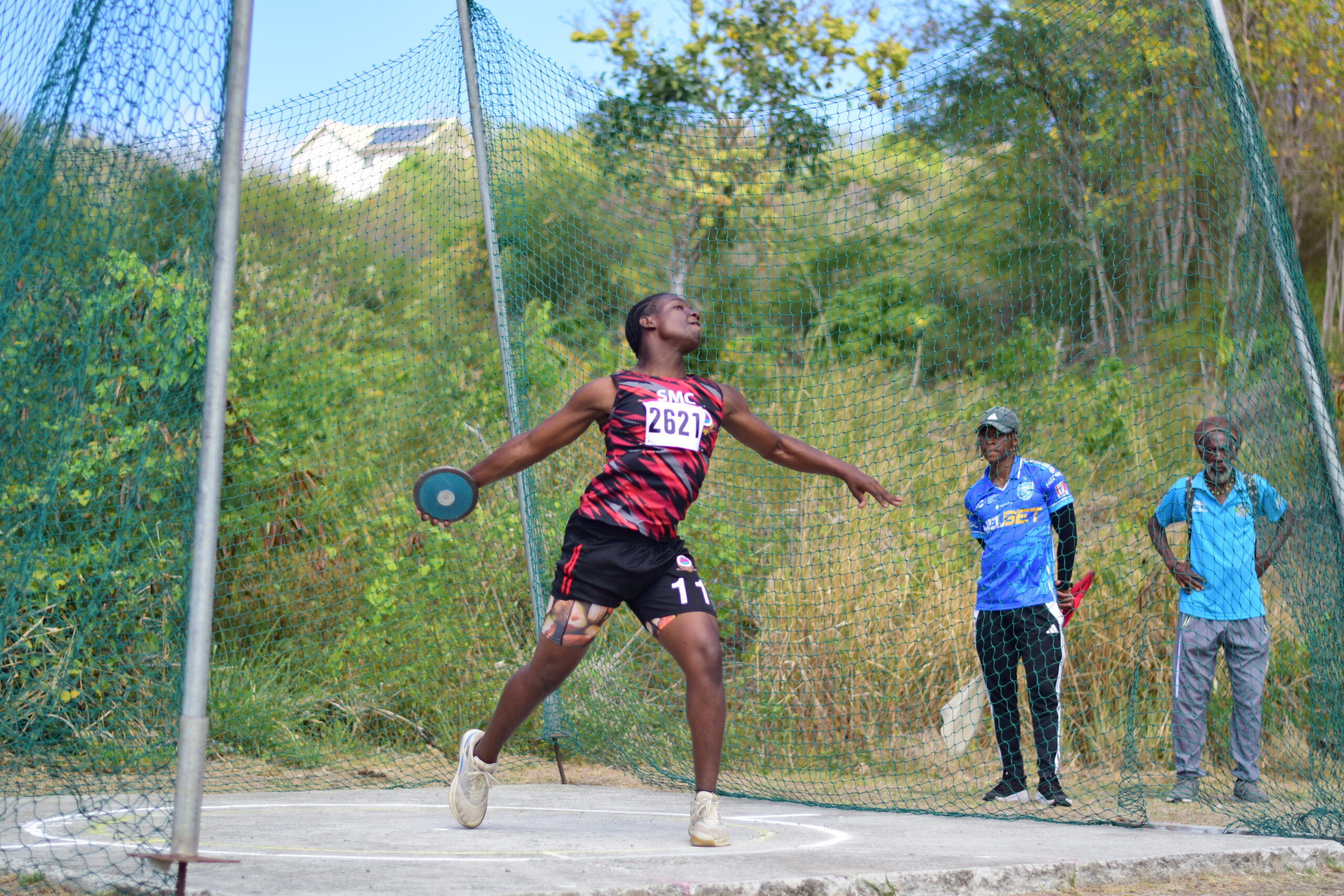 Vieux Fort star in Island Champs throws