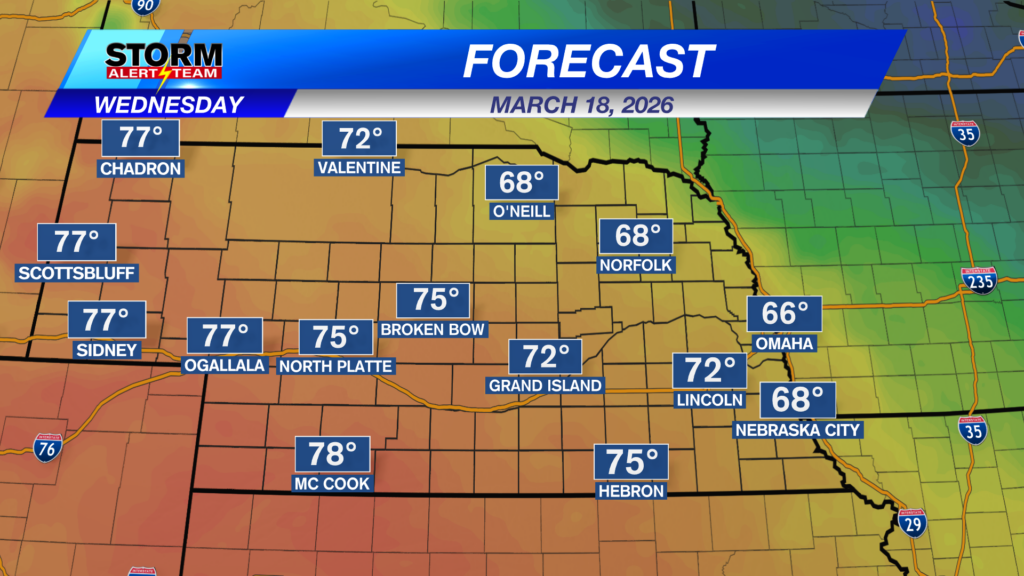 State Forecast Highs Tomorrow