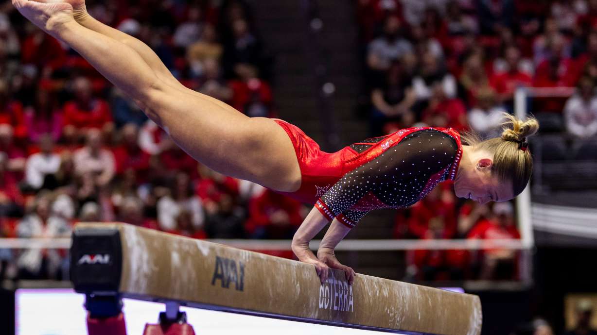 Without 3 starting gymnasts, Red Rocks fall to UCLA in final meet of regular season