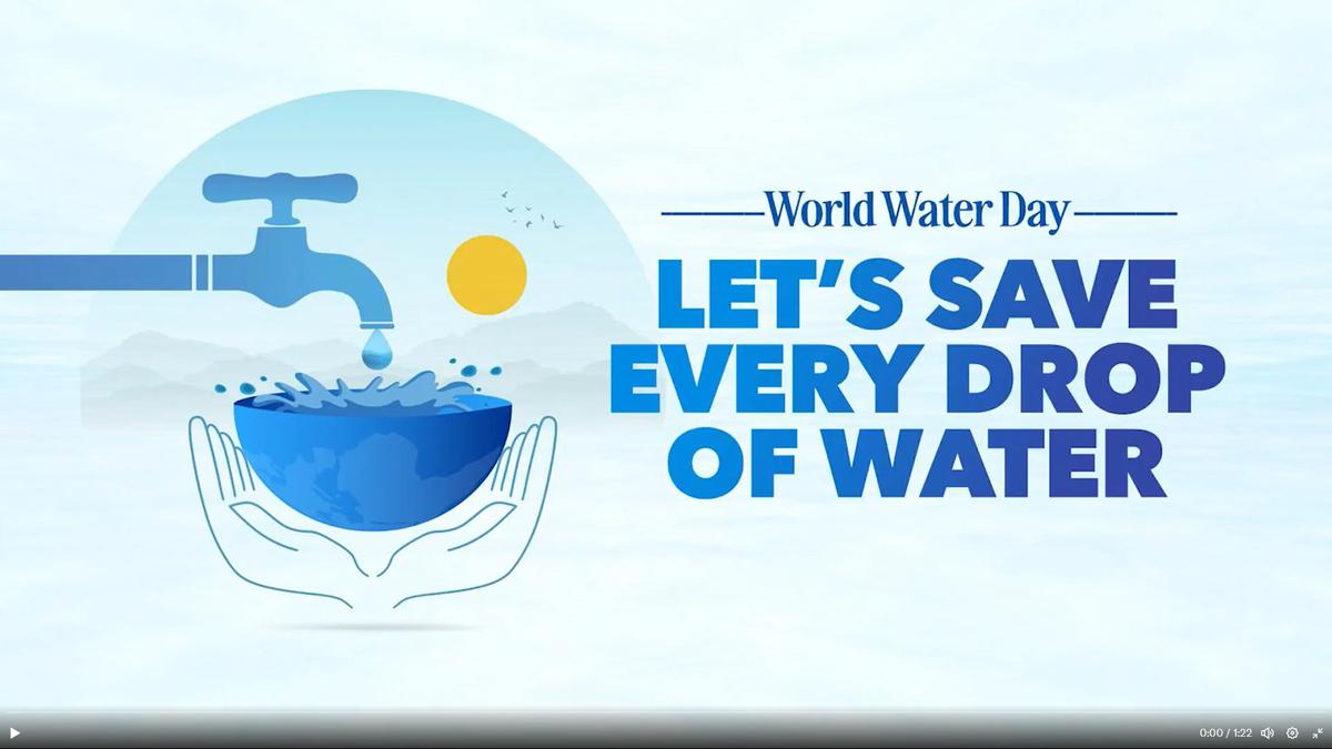 World Water Day: Let us reaffirm our commitment to conserve every drop of water, says PM Modi