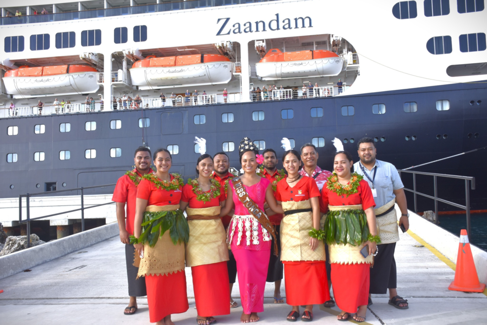 Zaandam arrival lights up Nuku‘alofa with culture and celebration