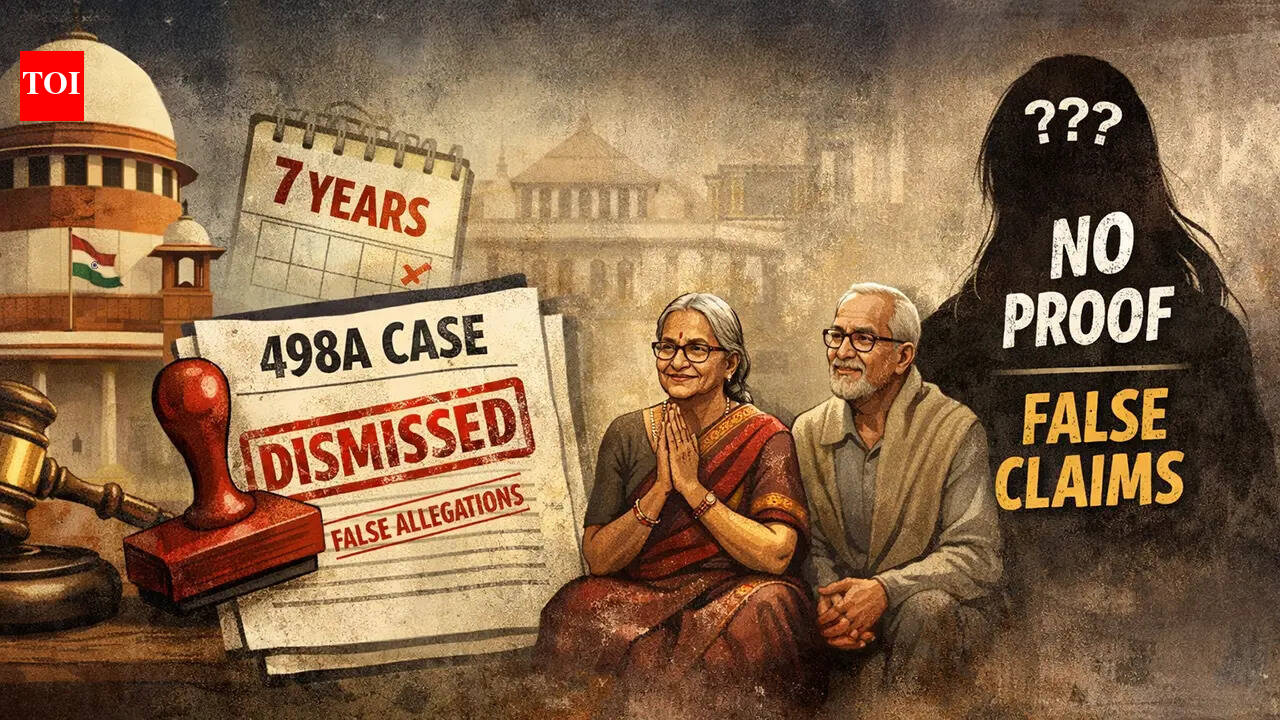 7-year delay, no evidence, only allegations: Why Supreme Court quashed 498A case against in-laws