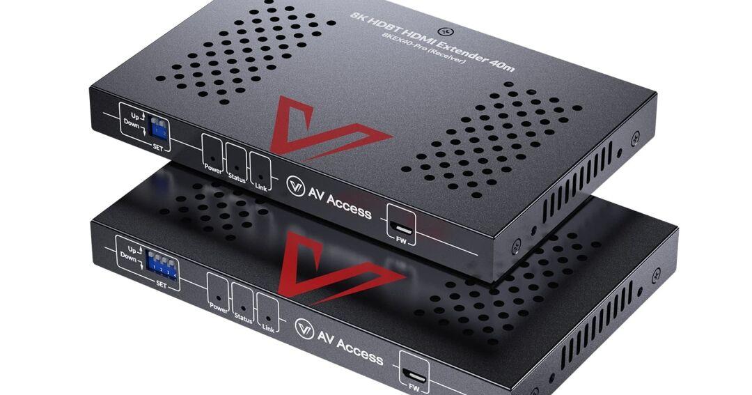 AV Access Unveils 8KEX40-Pro: An 8K HDMI Extender over HDBaseT Delivers Cinematic Immersion for Home Theater | Press Releases