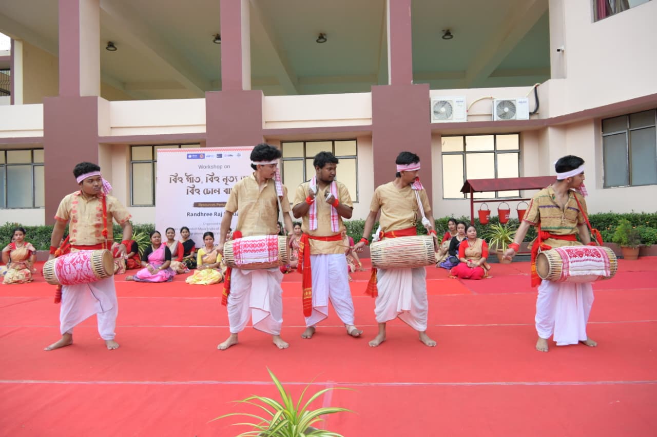 AdtU hosts three-day Bihu workshop to promote cultural heritage