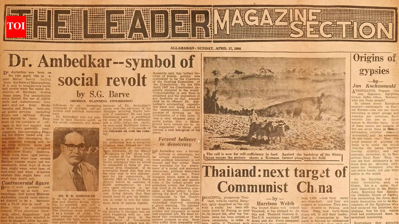 Allahabad Museum holds exhibition of docus, articles on Dr Ambedkar | Prayagraj News