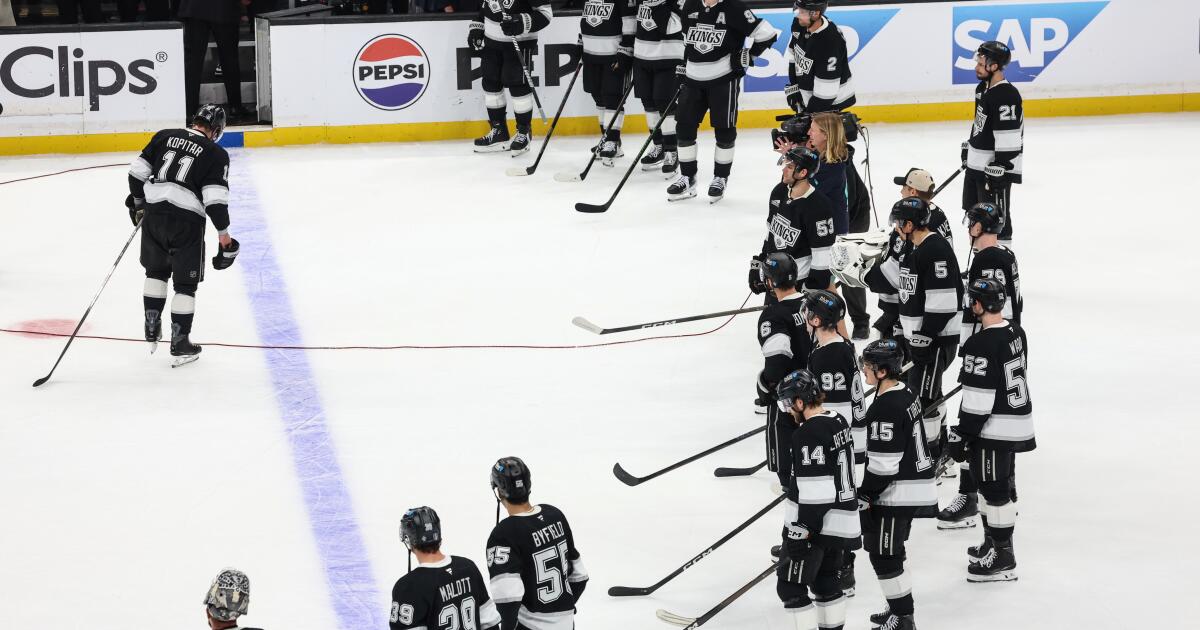 Anze Kopitar's NHL career ends in Kings' Game 4 loss to Avalanche
