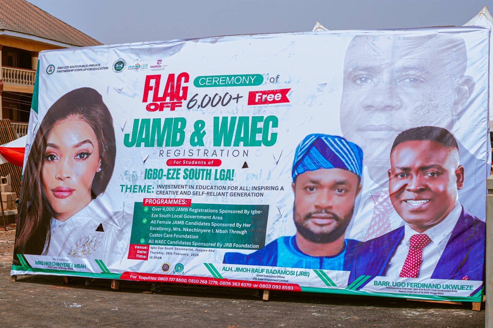 Appreciating impacts of Enugu First Lady, Igbo-Eze South chairman, JRB, By Isaac C Onoyima