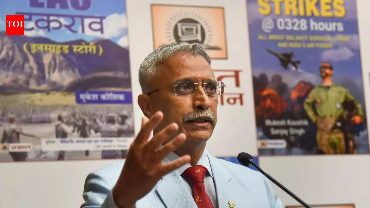 'Armed forces should be kept away from politics': Ex-army chief MM Naravane | India News