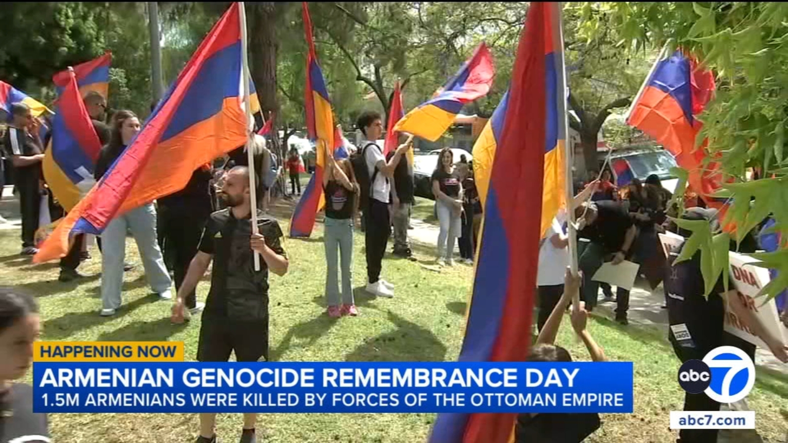Armenian Genocide Remembrance Day commemorated across Southern California with events in Los Angeles, Glendale and Beverly Hills