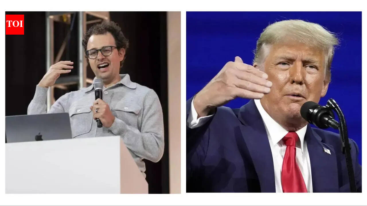 As Anthropic CEO Dario Amodei met with White House Chief of Staff Susie Wiles, Trump says: Who ...