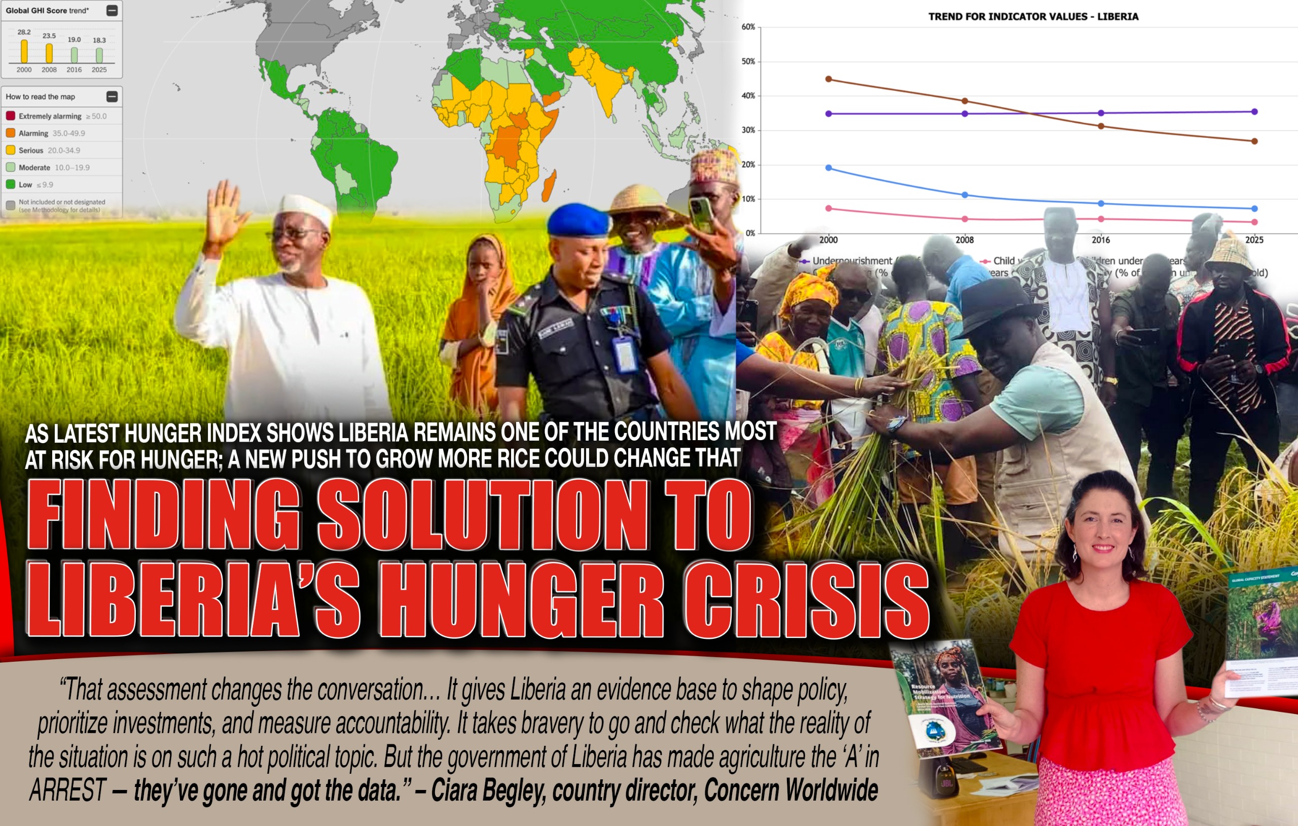 As Latest Hunger Index Shows Liberia Remains One of the Countries Most ...