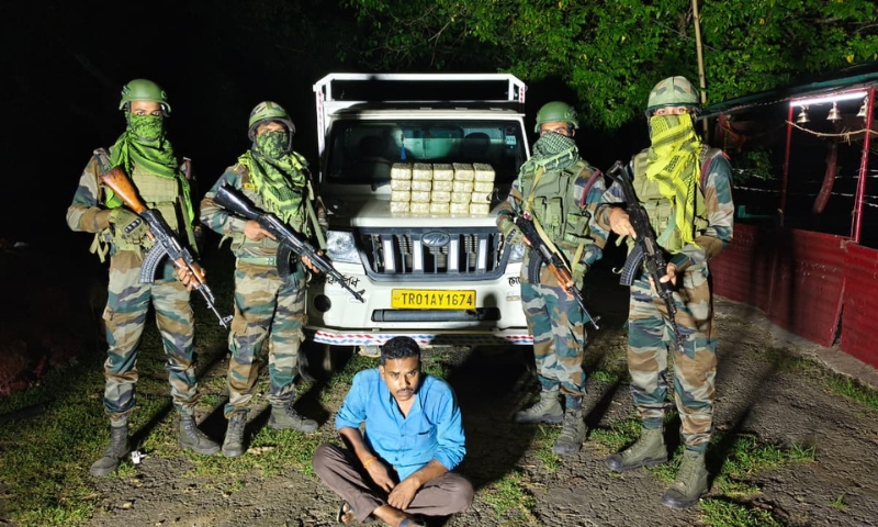 Assam Rifles, DRI seize yaba tablets worth Rs 16 crore; one arrested