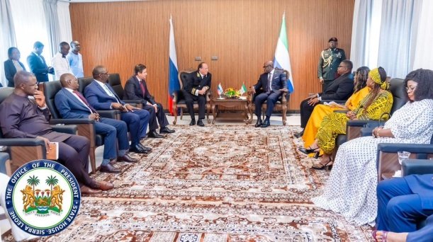 Bio Receives Credentials from Five Ambassadors, Strengthens Sierra Leone’s Global Diplomatic Ties