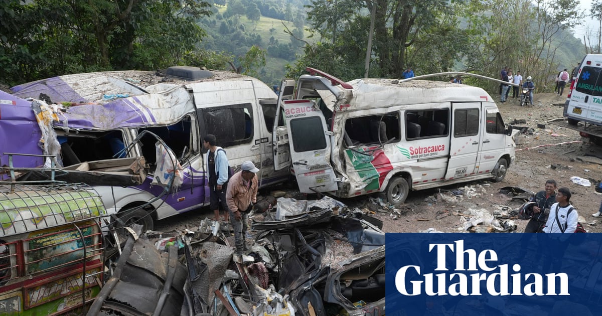 Bomb blast on Colombia highway leaves at least 20 dead ahead of May elections | Colombia
