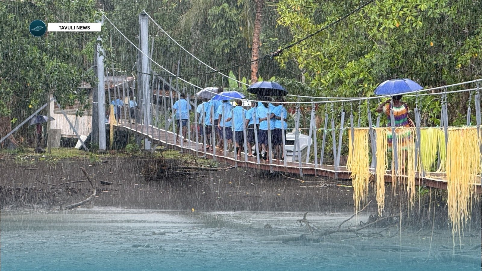 Bridge Provides Safe Passage for Kukudu Students