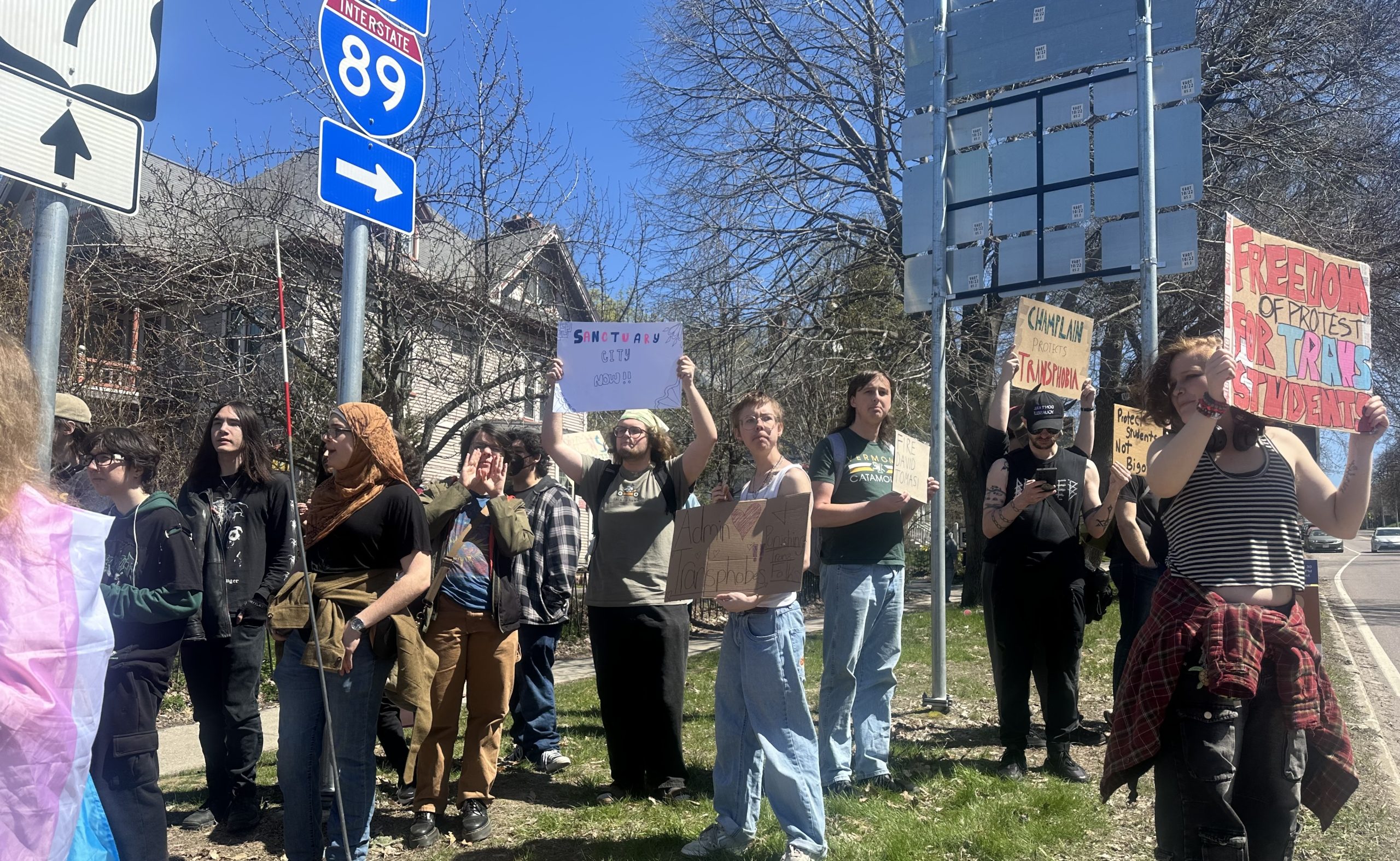 Champlain College to Discipline Students Who Protested Professor