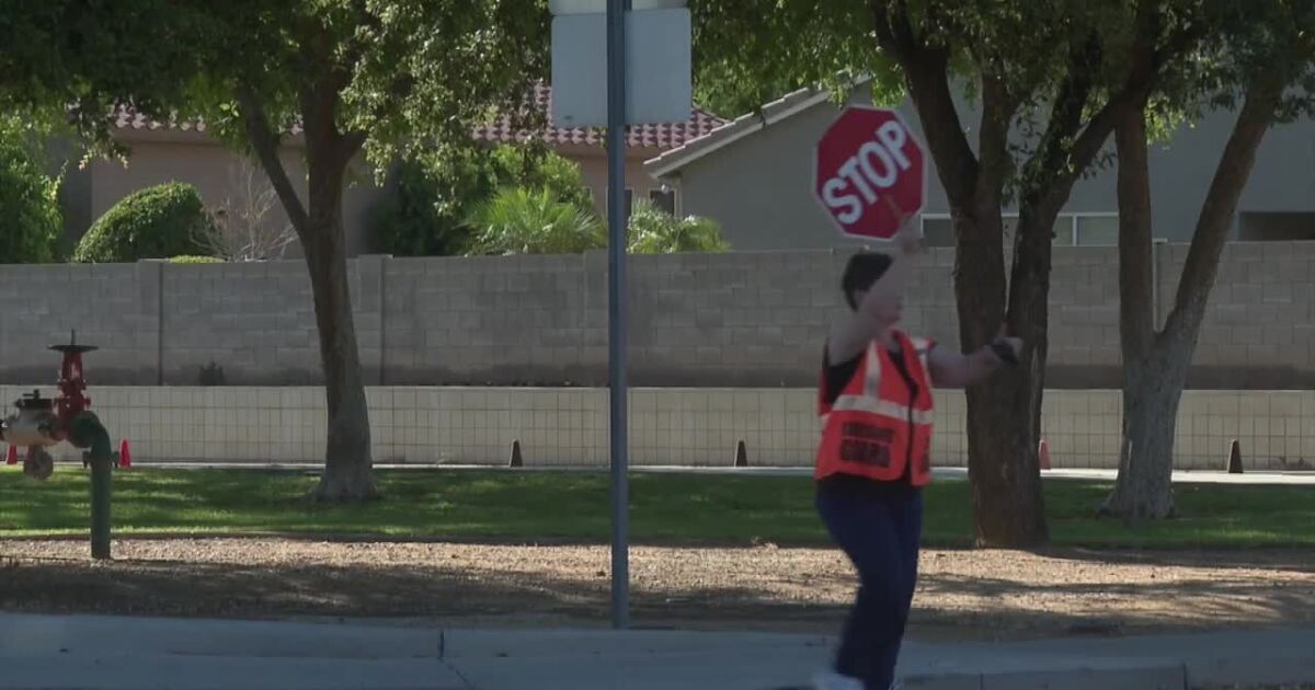 Chandler crossing guard seeks police help for school zone safety issues