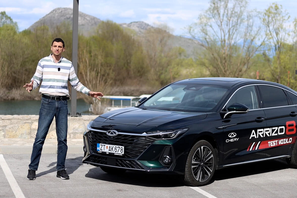 Chery Arrizo 8 na testu