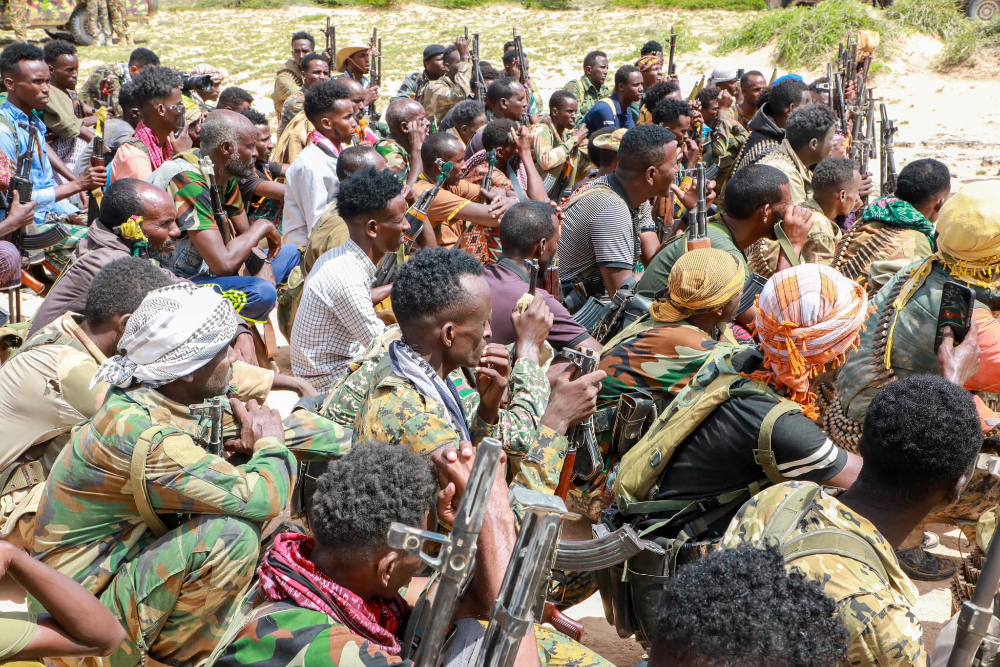 Ciidamo horleh oo diyaarado lagu geeyay Baydhaba + Ujeedka