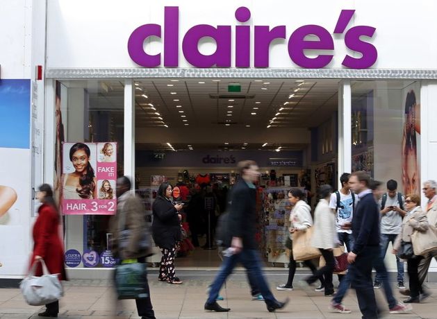 Claire’s shuts all UK and Ireland stores with 1,300 redundancies
