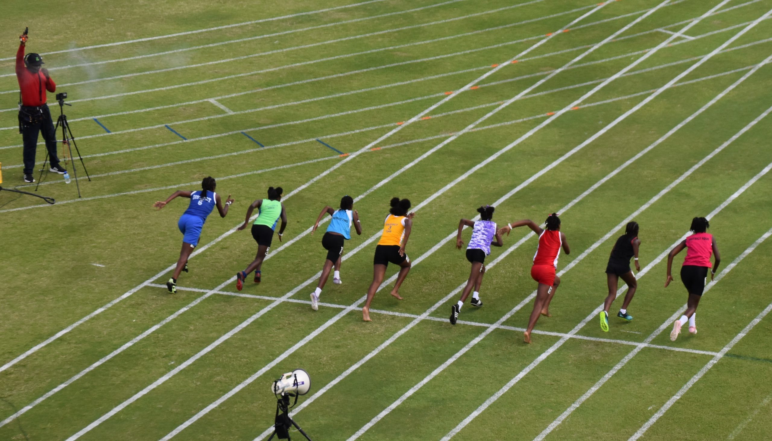 District 6: Champions of the Inter-District Primary Schools' Sports Meet