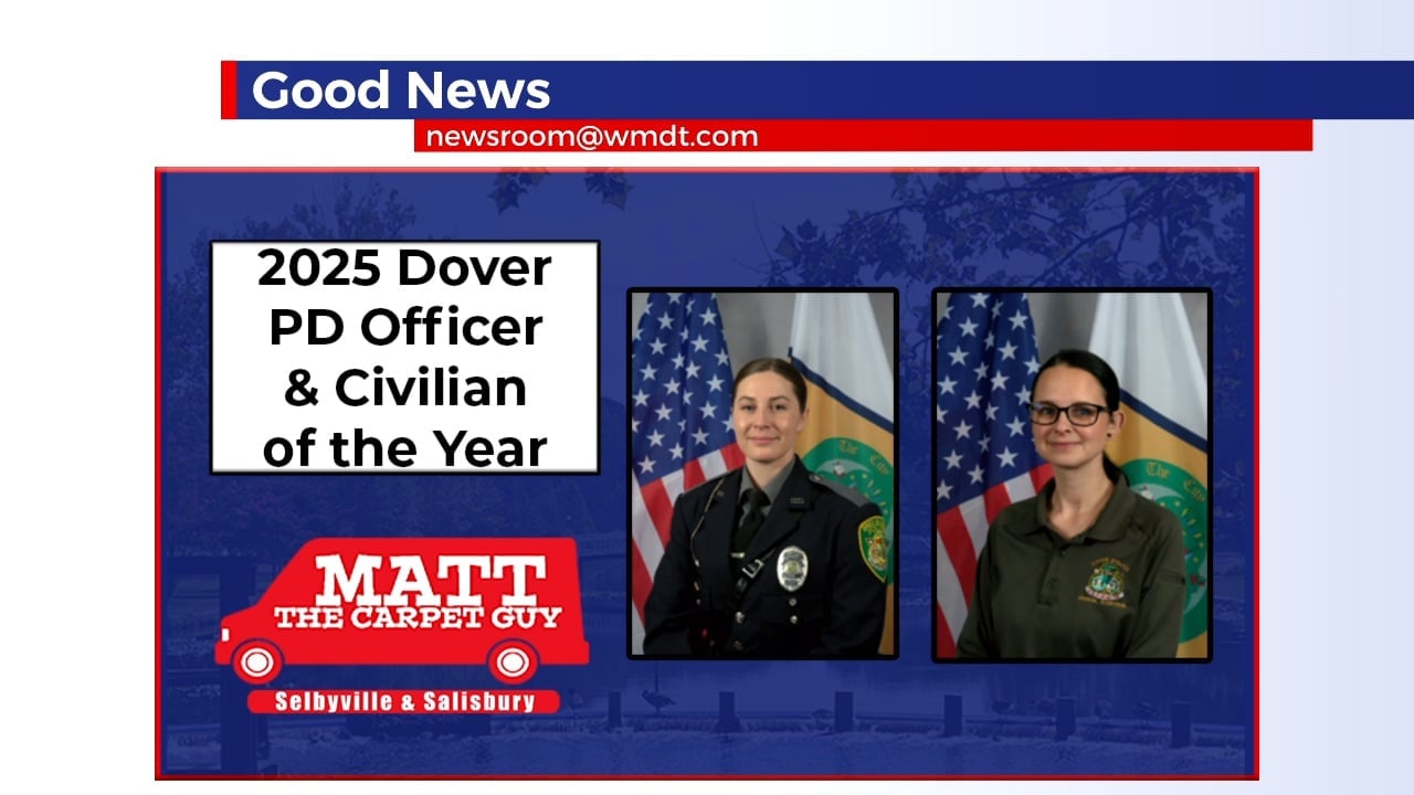 Dover Police Name Officer & Civilian of the Year