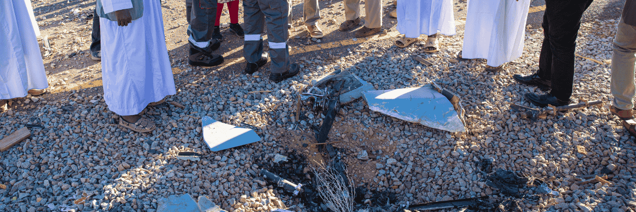 هجوم بمسيرة- أنتوني هيدلي / المفوضية السامية لحقوق الإنسان