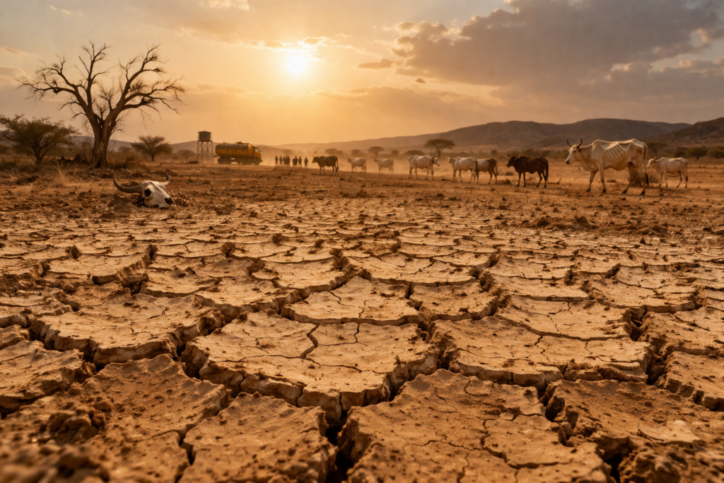 Drought, floods and hunger collide as climate extremes worsen