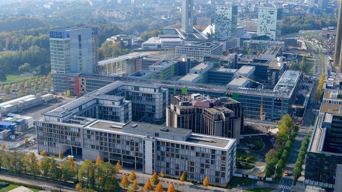 The European Court of Auditors in the Kirchberg district of Luxembourg’s capital