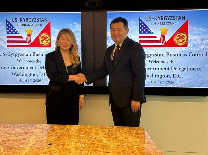Economy Minister presents Kyrgyzstan's investment potential to U.S. businesses -