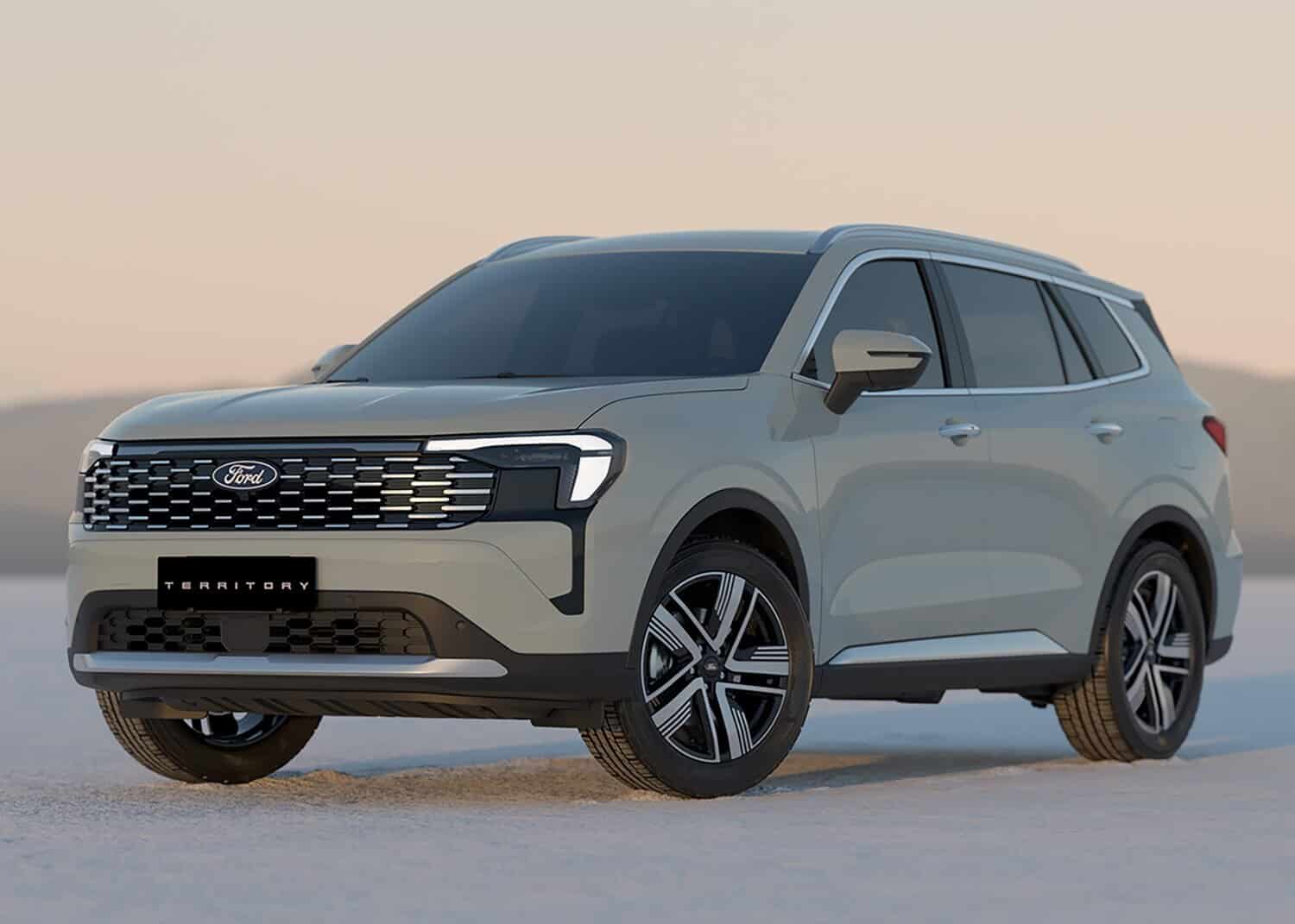 Facelift Ford Territory shown in Brazil