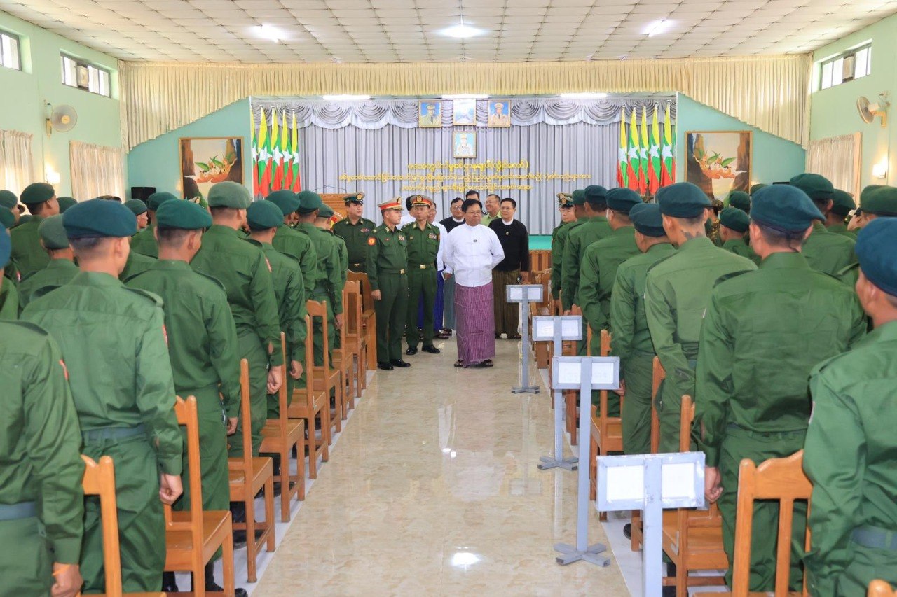 Boo Conscripts First batch of military conscripts in Myanmar complete mandated two ...