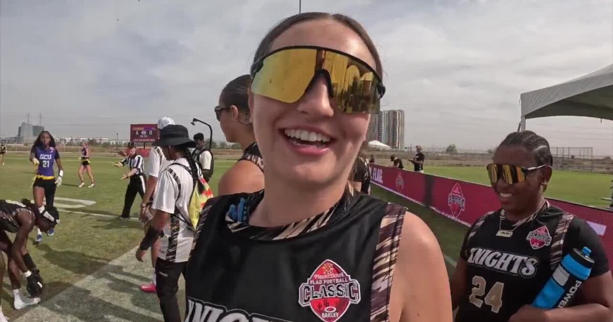First-ever women’s college flag football championship held in Arizona