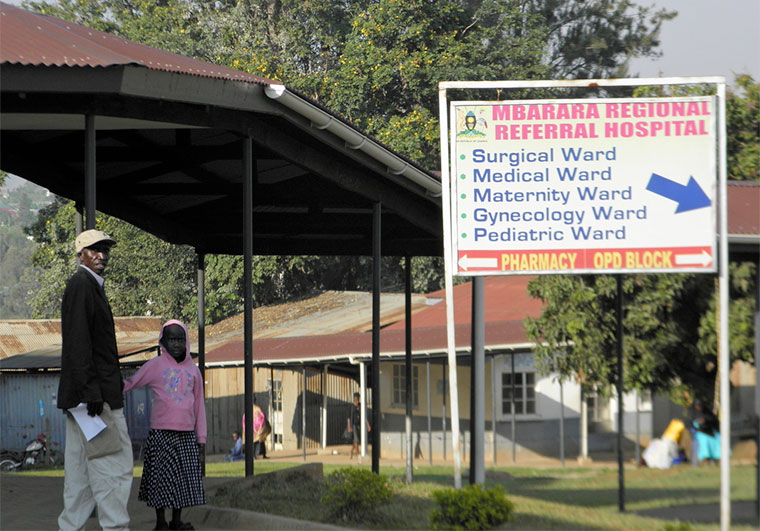 Five patients stranded without carers at Mbarara hospital