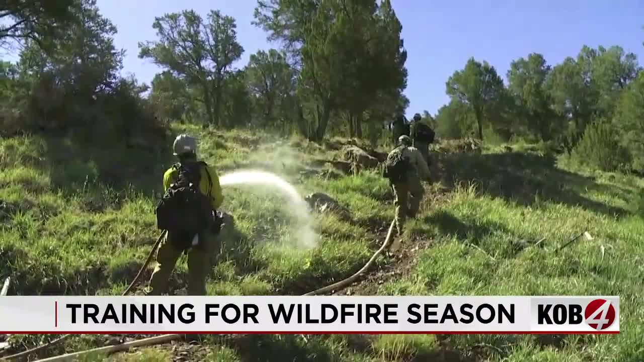 Forest Service prepares for an early wildfire season in New Mexico