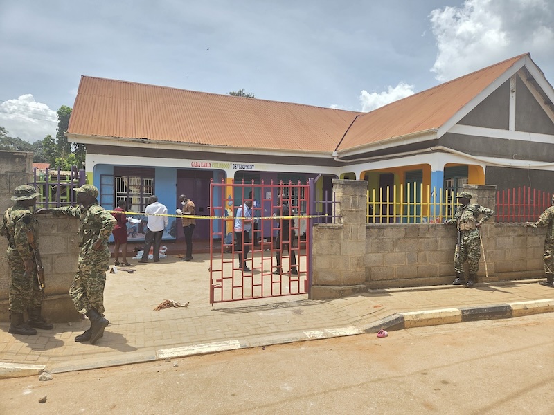 Four children killed in machete attack at Ggaba nursery school