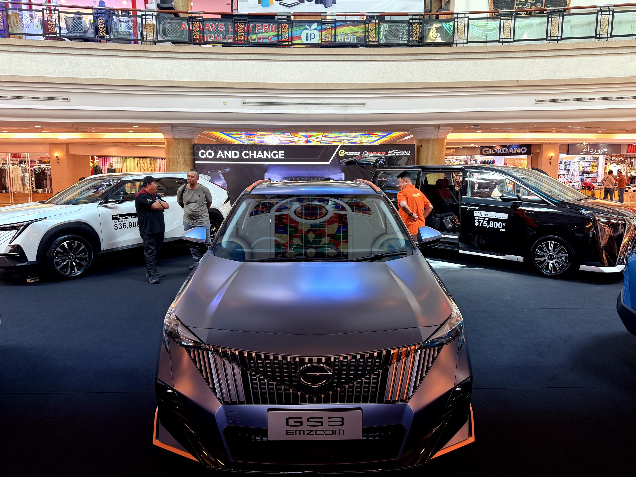 GAC Motor Brunei Kicks Off Roadshow at The Mall