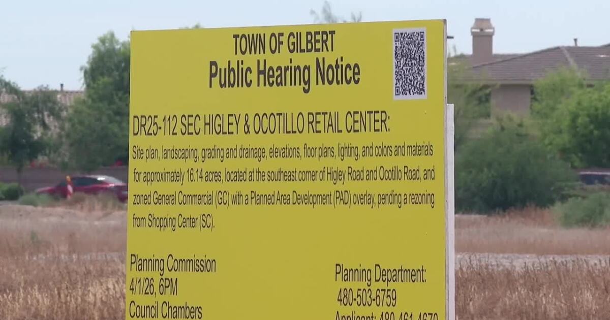 Gilbert residents fight proposed Target store ahead of rezoning vote