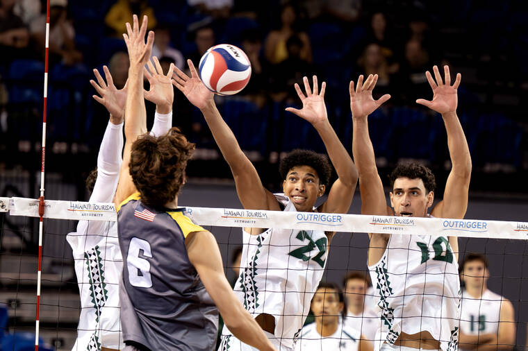 Hawaii heats up late to reach final of Big West volleyball tournament