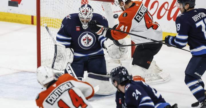 Hellebuyck, Jets left to deal with rapid fall from grace this season